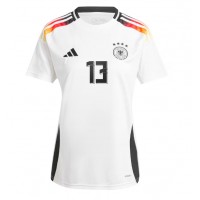 Nemecko Thomas Muller #13 Domáci futbalový dres ME 2024 Krátky Rukáv